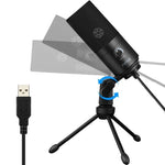 Microfone Condensador Usb Record Hero