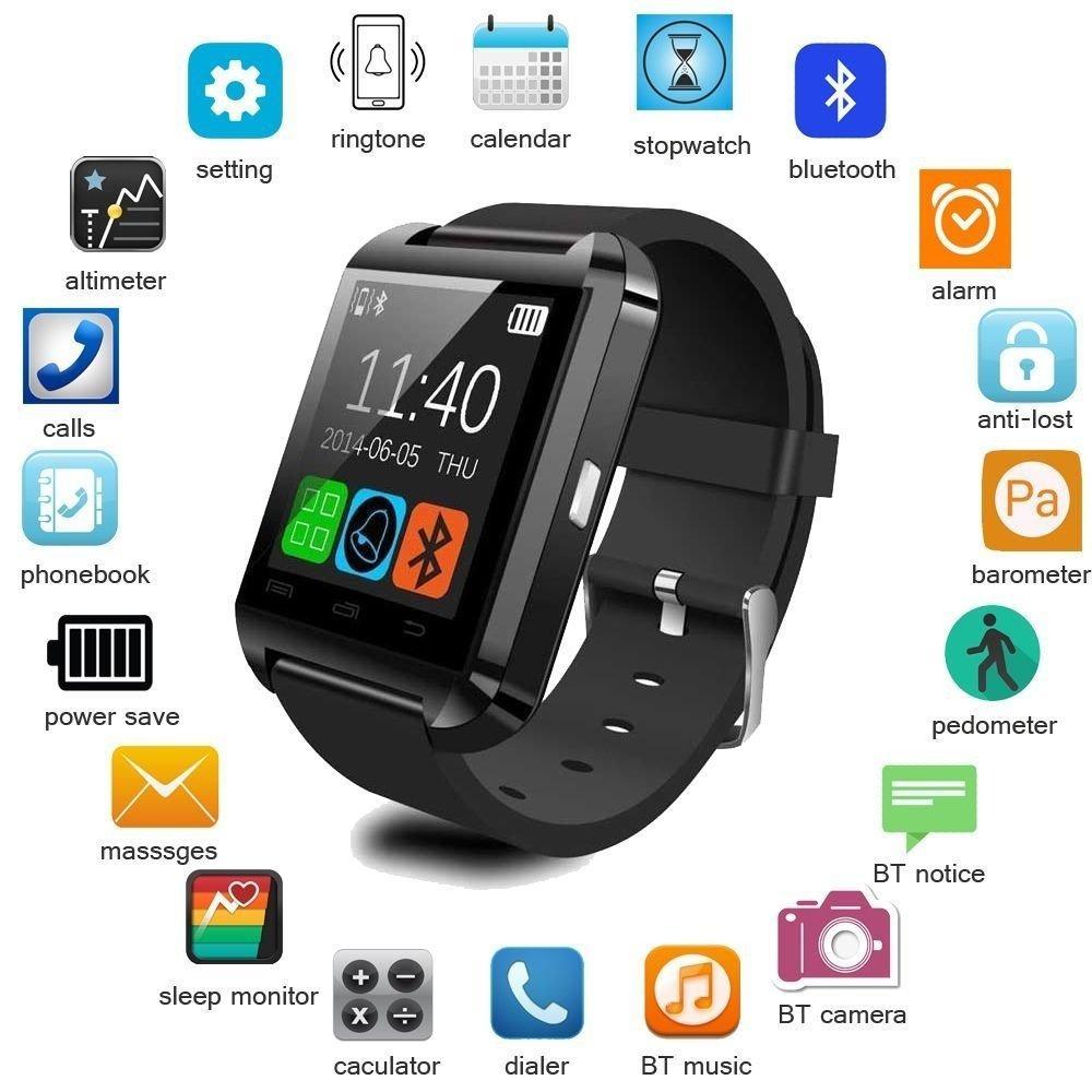 Smartwatch Relógio Eletrônico U8