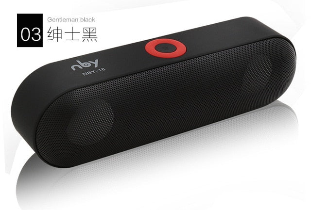 Caixa de Som Mini com Sistema de Som 3D, Bluetooth Nby Portátil