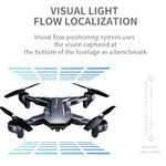 Drone Câmera Dupla com Zoom Wifi fpv 4k/720p Teeggi Quadcopter