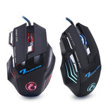 Mouse Gamer Profissional - 5500 DPI Com Fio
