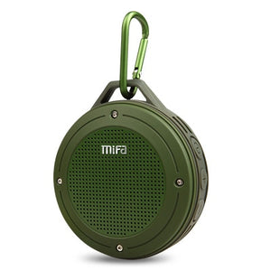 Caixa de Som com Microfone Embutido, à prova d'água e Resistente a Choque, Bluetooth Mifa Portátil
