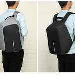 Mochila USB Impermeável - Anti-furto