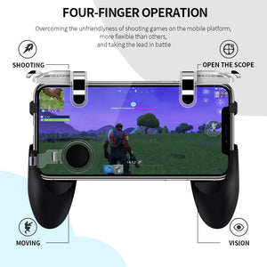 Controle de Jogos Pubg Fortnite para Smartphone Android e iPhone Gamepad Trigger