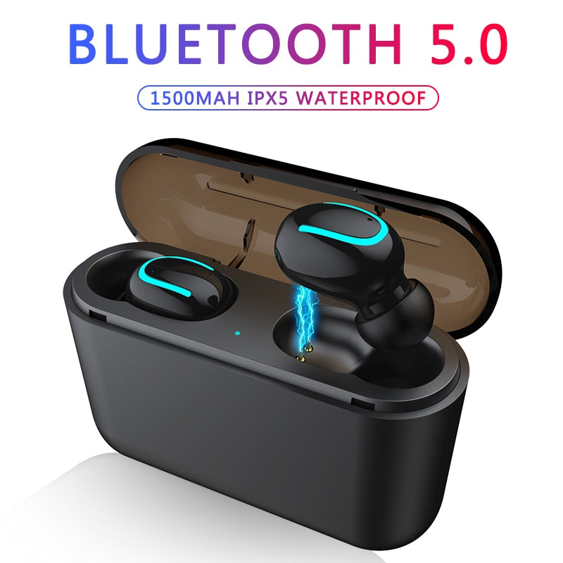 Fone de Ouvido com Viva Voz, Sem Fio Bluetooth 5.0 Nby