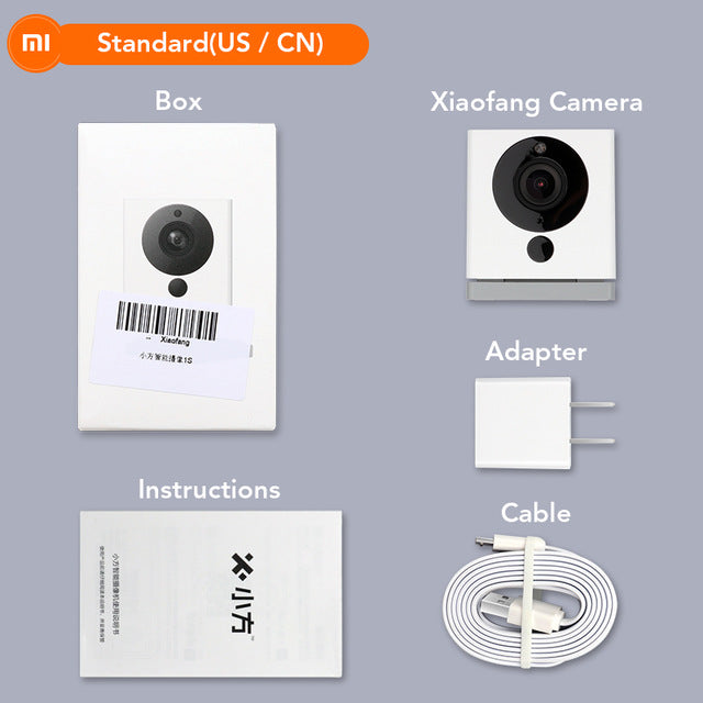 Camêra Xiaomi Mijia 1s 110 Graus F2.0 8X 1080p Full HD Smart Camera Wifi