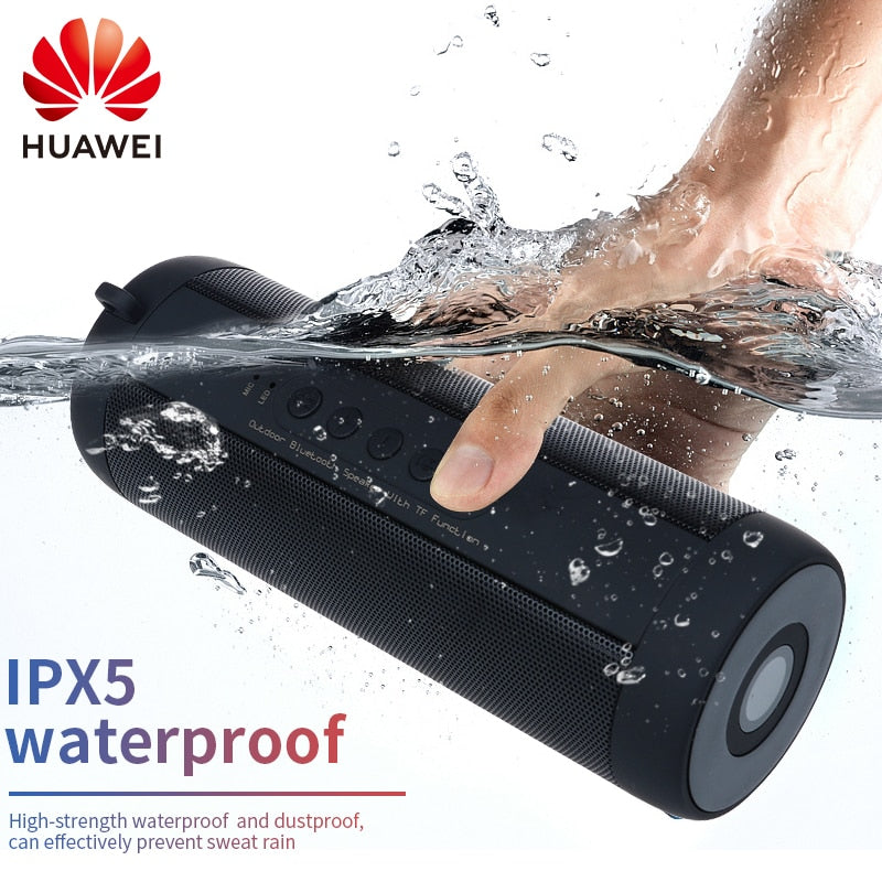 Caixa de Som à prova d'água, Luminosa Bluetooth Huawei Portátil